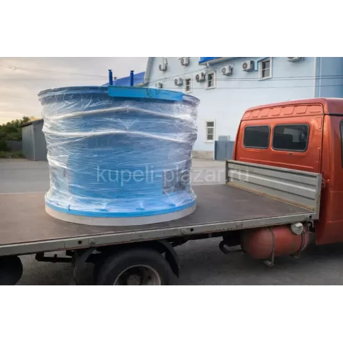 🌊 Купель пластиковая для холодной воды — 2,2 × 1,2 м